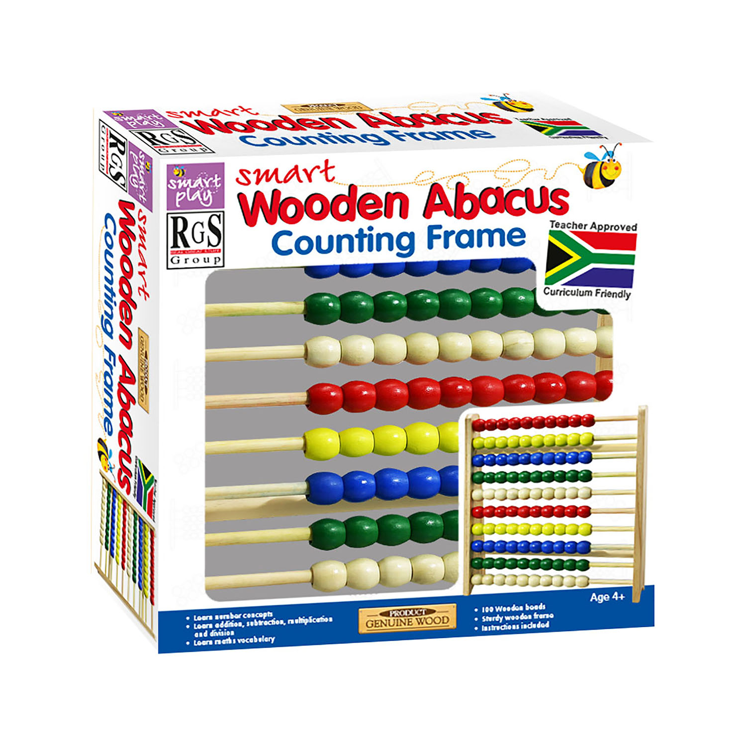 Wooden Abacus - 100 Beads (RGS5169)