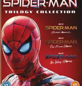 Spider-Man: Homecoming/Far from Home/No Way Home (Blu Ray)