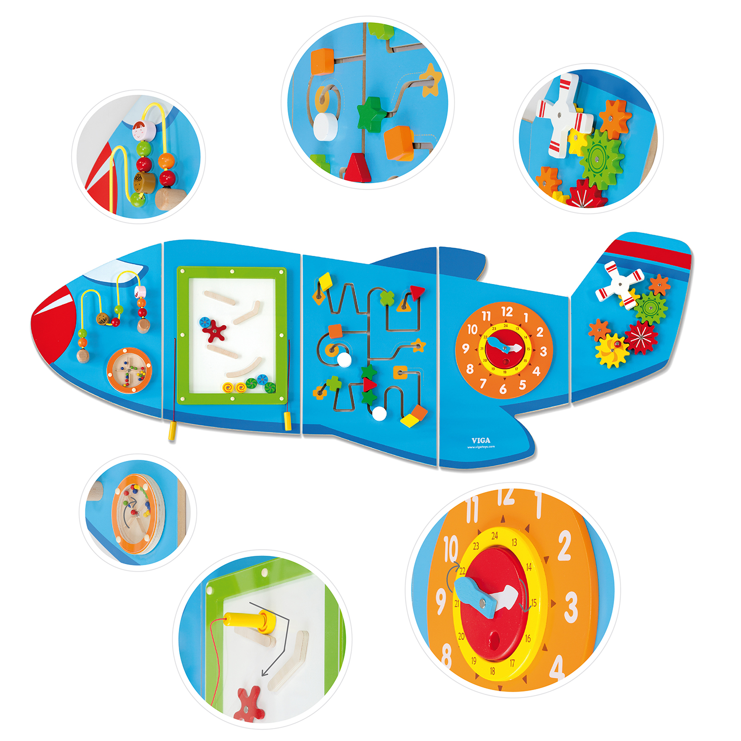 Wall Mount Toy Airplane (RGS50673)