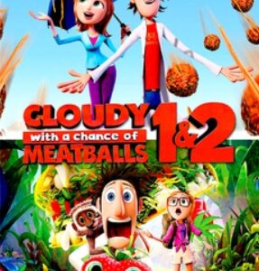 Cloudy with a chance of meatballs 1 and 2 (DVD)