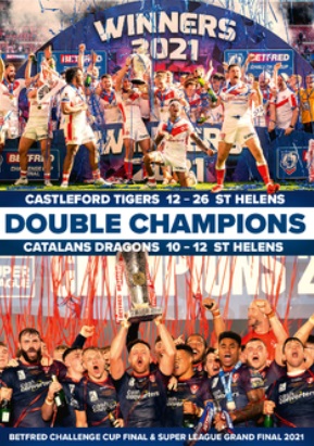Double Champions: Betfred Challenge Cup Final And Super League Grand Final 2021 (DVD)