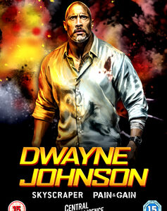 Dwayne Johnson: Skyscraper/Pain and Gain/Central Intelligence (DVD)