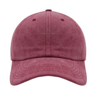 Promo Washed 6 Panel Cap - rust (C21606)