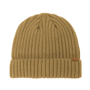 Rib Knit Cuffed Beanie - khaki (B2200)