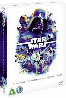 Star Wars Trilogy: A New Hope/The Empire Strikes Back/Return Of The Jedi (Blu Ray)