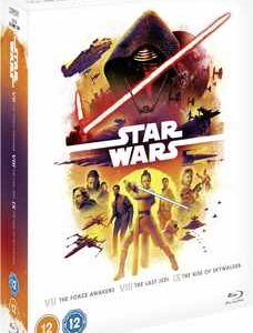 Star Wars Sequel Trilogy: The Force Awakens/The Last Jedi/The Rise Of Skywalker (Blu Ray)