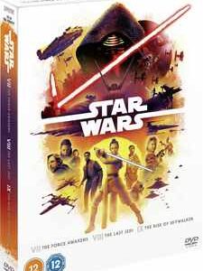 Star Wars Sequel Trilogy: The Force Awakens/The Last Jedi/The Rise Of Skywalker (DVD)