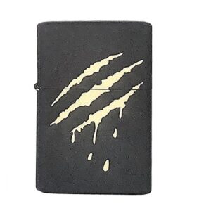 Zorro Lighter: Crackle Black Monster