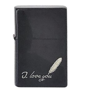 Zorro Lighter: HP Black Love Letter