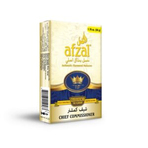 Hubbly Bubbly Afzal Molasses: Chief Commissioner (10x50g)