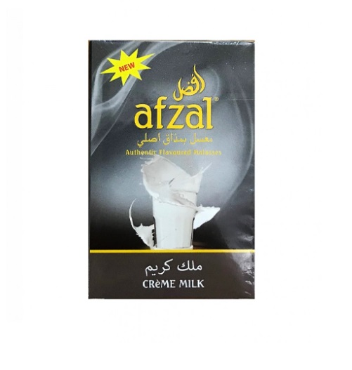 Hubbly Bubbly Afzal Molasses: Creme Milk (10x50g)