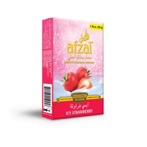 Hubbly Bubbly Afzal Molasses: Icy Strawberry (10x50g)