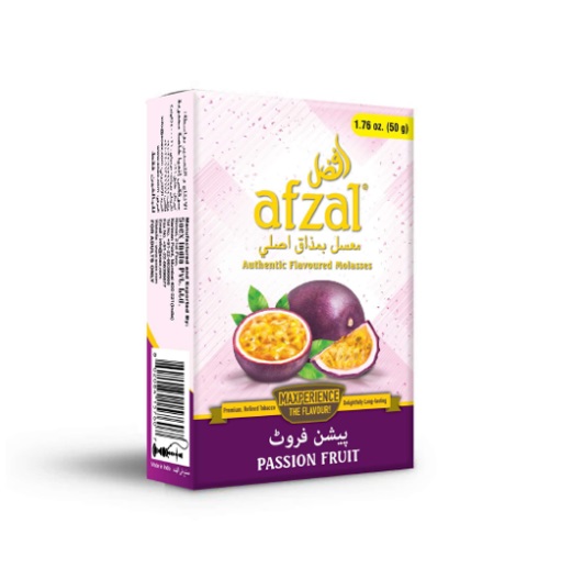 Hubbly Bubbly Afzal Molasses: Passion Fruit (10x50g)