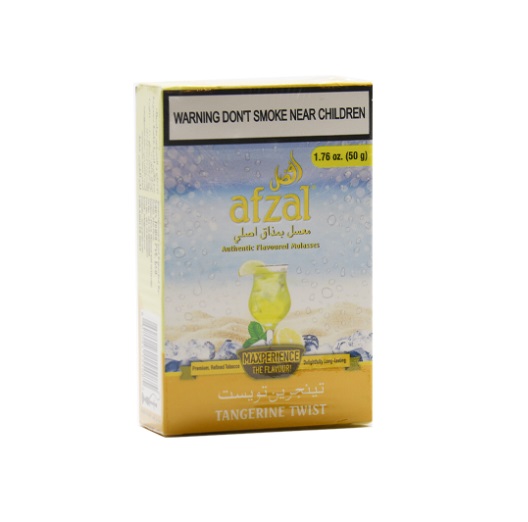 Hubbly Bubbly Afzal Molasses: Tangerine Twist (10x50g)