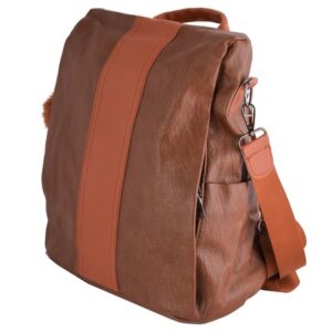 Allure Anti-Theft Handbag - brown (BAG150N)