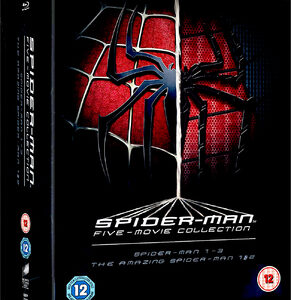 Spider-Man (5 Film) Movie Collection (Blu Ray)