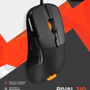 SteelSeries Rival 710 RGB Wired Optical Gaming Mouse (62334)