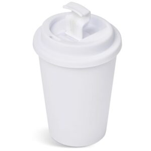 Wednesday Double-Wall Tumbler - 350ml - white (AL-209)