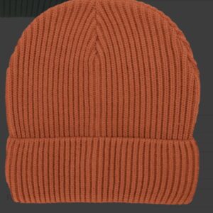 Feather Touch Cuffed Beanie - brown (B2201)