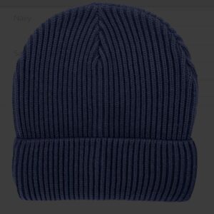 Feather Touch Cuffed Beanie - navy (B2201)