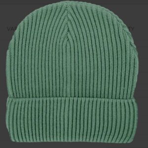 Feather Touch Cuffed Beanie - sage (B2201)