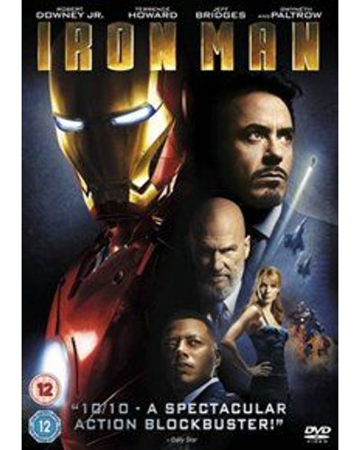 Iron Man (Robert Downey jr., Jeff Bridges, Gwyneth Paltrow) (DVD) - used