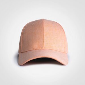 Linen Cap - peach