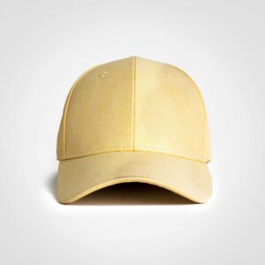 Linen Cap - yellow