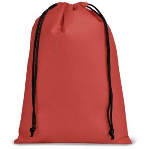 Quando Non-Woven Drawstring Pouch - red (Bag-4751)