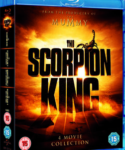 Scorpion King 1 to 4 Complete Movie Quadrilogy (4 Films) (Blu Ray)