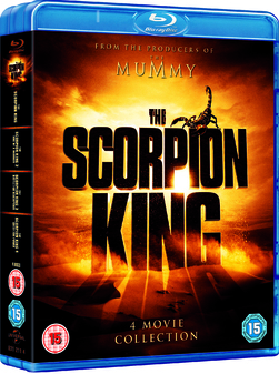 Scorpion King 1 to 4 Complete Movie Quadrilogy (4 Films) (Blu Ray)