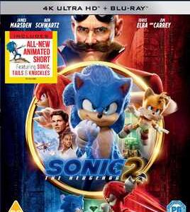 Sonic The Hedgehog 2 (4K Ultra HD+Blu Ray)