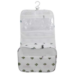 Velcro Hanging Toiletry Bag (Cactus Print) (P2555C)