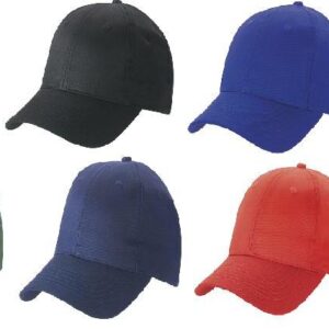 Classic cotton drill cap (E4377) - GREEN - stock on hand