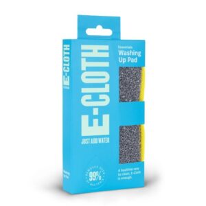 E-Cloth Washing-Up Pad - Yellow and Grey (WUP)