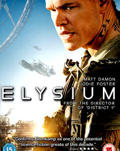 Elysium (Matt Damon, Jodie Foster) (DVD) - stock on hand