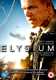 Elysium (Matt Damon, Jodie Foster) (DVD) - stock on hand