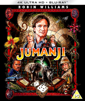 Jumanji (Robin Williams, Kirsten Dunst) (4K Ultra HD+Blu Ray)