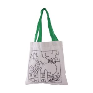 Mini Colour-In Design Cotton Bag (BAG157C)