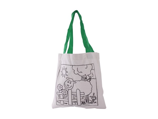 Mini Colour-In Design Cotton Bag (BAG157C)