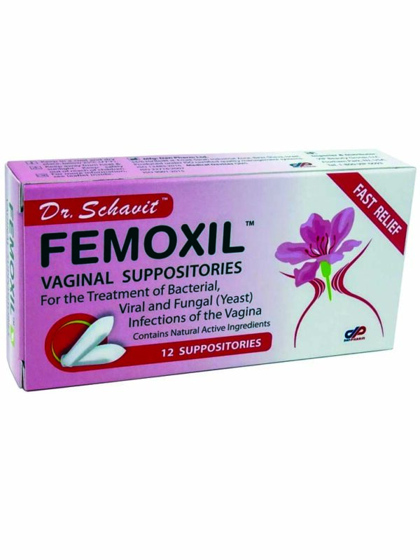 FEMOXIL Vaginal Suppositories (12x2gms)