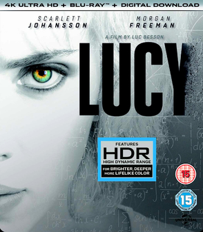 Lucy (Scarlett Johansson, Morgan Freeman) (4K Ultra HD+Blu Ray)