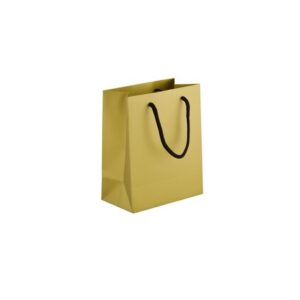 Matte Gift Bag - 14cm - gold (BAG091C-14)