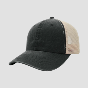 Max Wash 6 Panel Trucker - black (F22600)