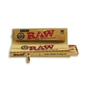 RAW Paper - Connoisseur King Size and Pre-Rolled Tips (RAW037)
