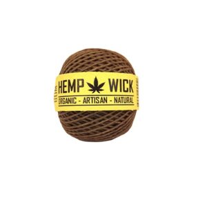 Bong Accessories - Hemp Wick - Organic Beeswax Natural Hemp Roll (BNGA17)