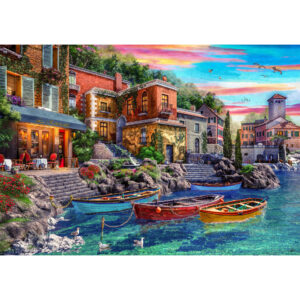 Como Sunset (2000 Piece Puzzle)