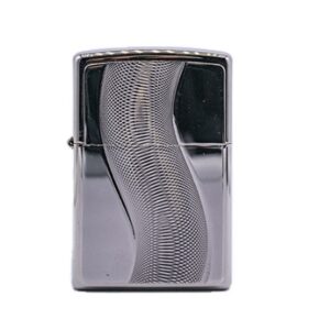 Zippo Lighter: Black Ice - Texas Twister Emblem (ZP667)