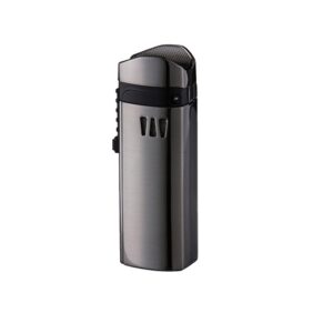 Eurojet Cigar Lighter - Gun Metal Triple Jet Flame Lighter (Ligh064)