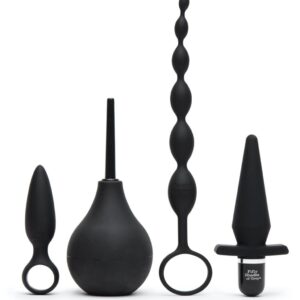 Fifty Shades Pleasure Overload Starter Anal Kit (4 Piece)